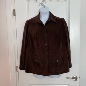 Norton Studio Woman Brown Blazer - Size 16W